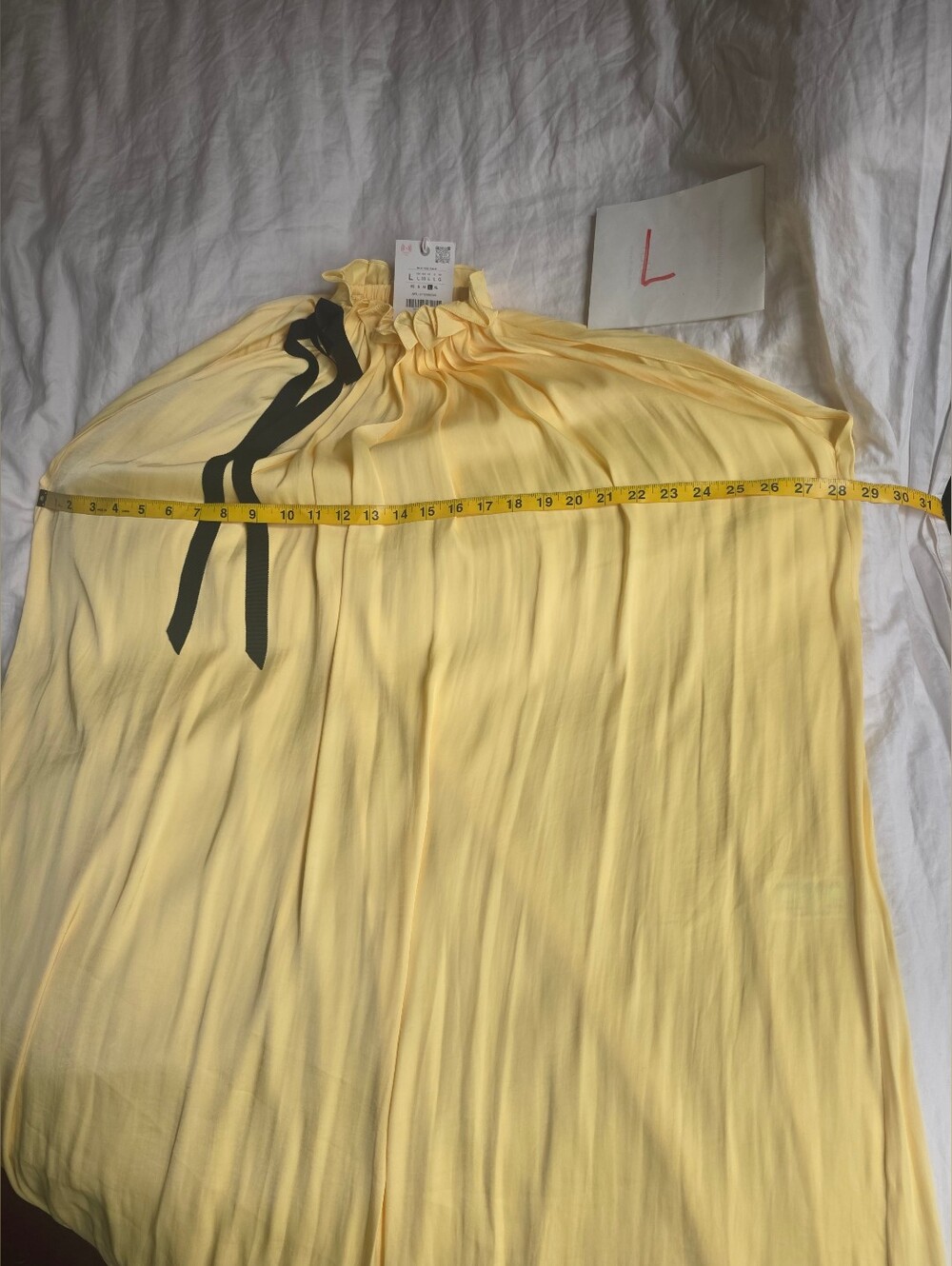 ZARA SATIN EFFECT HALTER DRESS ZW COLLECTION yellow Bnwt - Picture 6 of 16